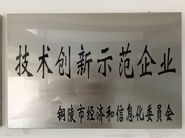 技術(shù)創(chuàng)新示范企業(yè)